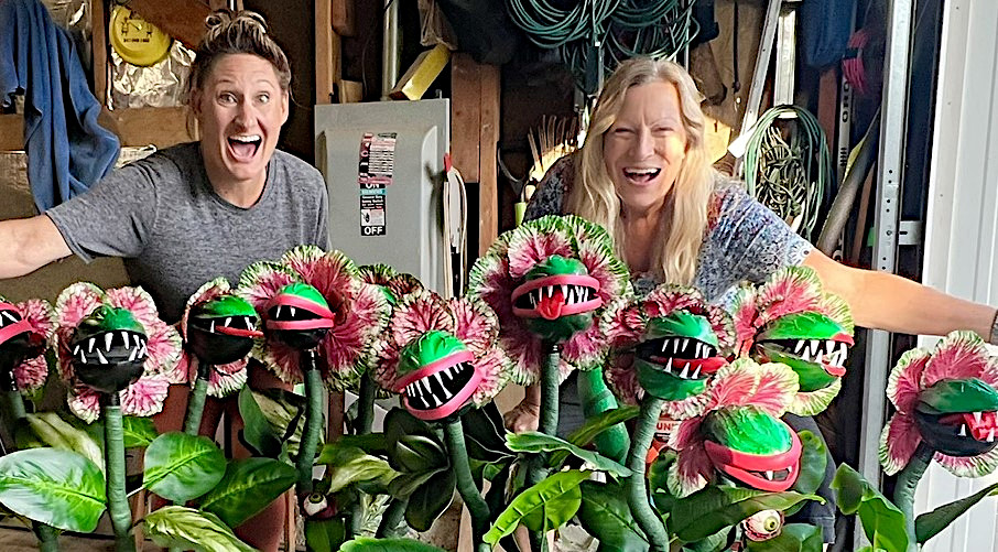 Iconic DIY man-eating plants