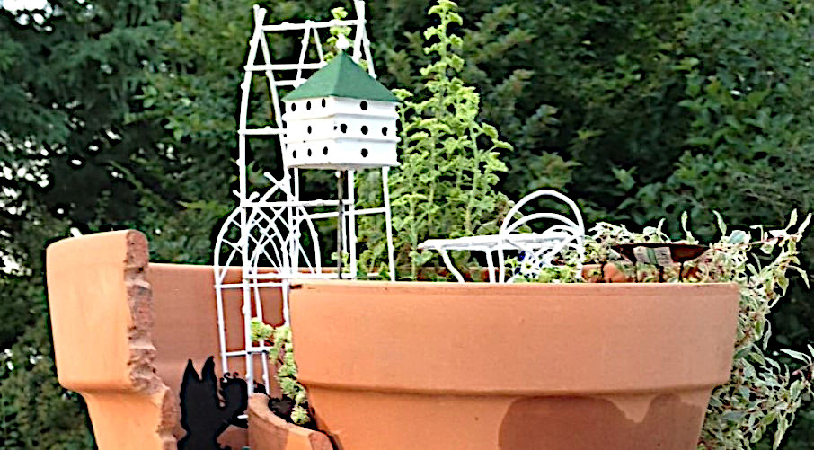 Fairy home for garden or patio